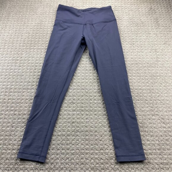 90 Degree by Reflex Stretchy Legging Pants Women Size Large L Blue Activewear - Picture 1 of 11